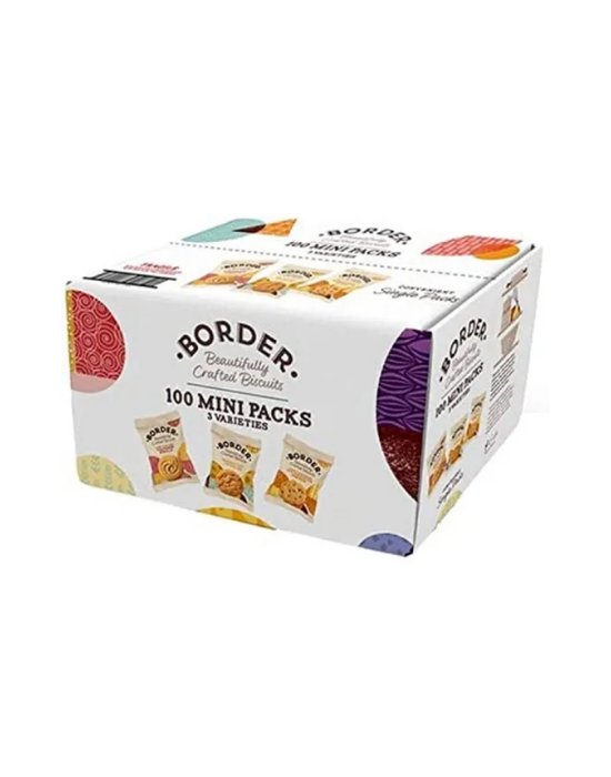 BORDERS MINI PACK BISCUITS 1X100