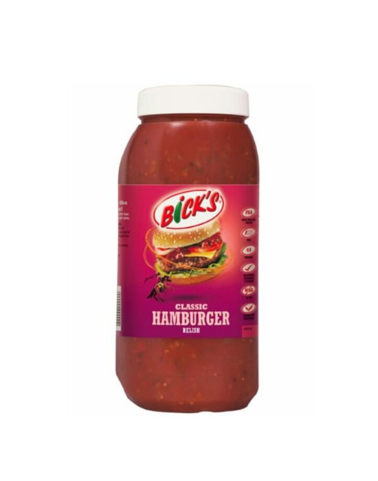 BICKS BURGER RELISH 1X2.5KG